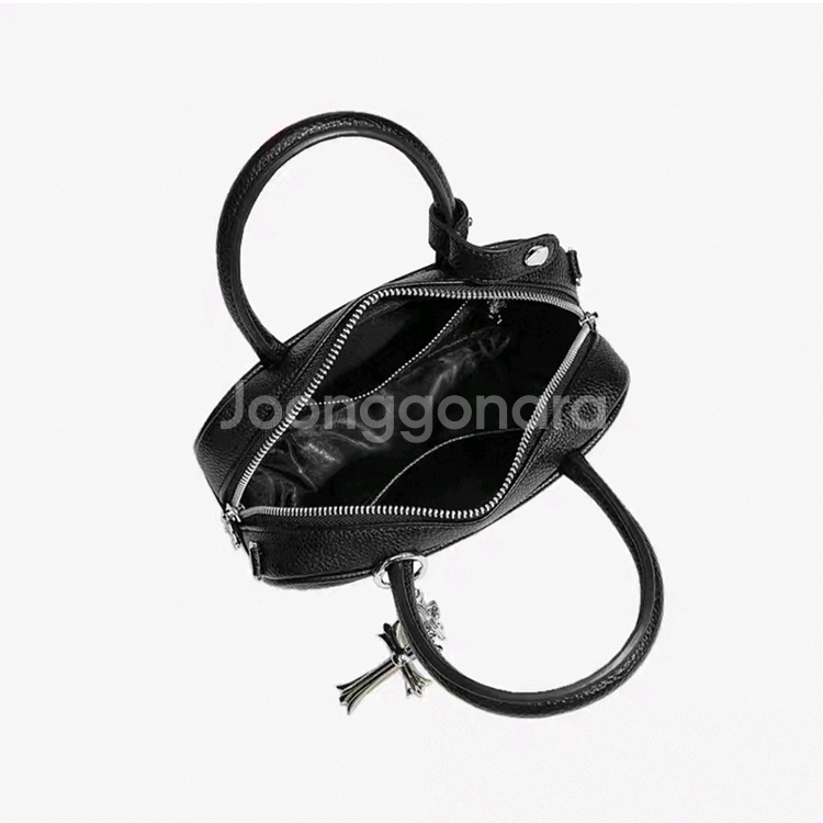 크롬 가방 고급PU 크롬토드백 미니 크로스백--5