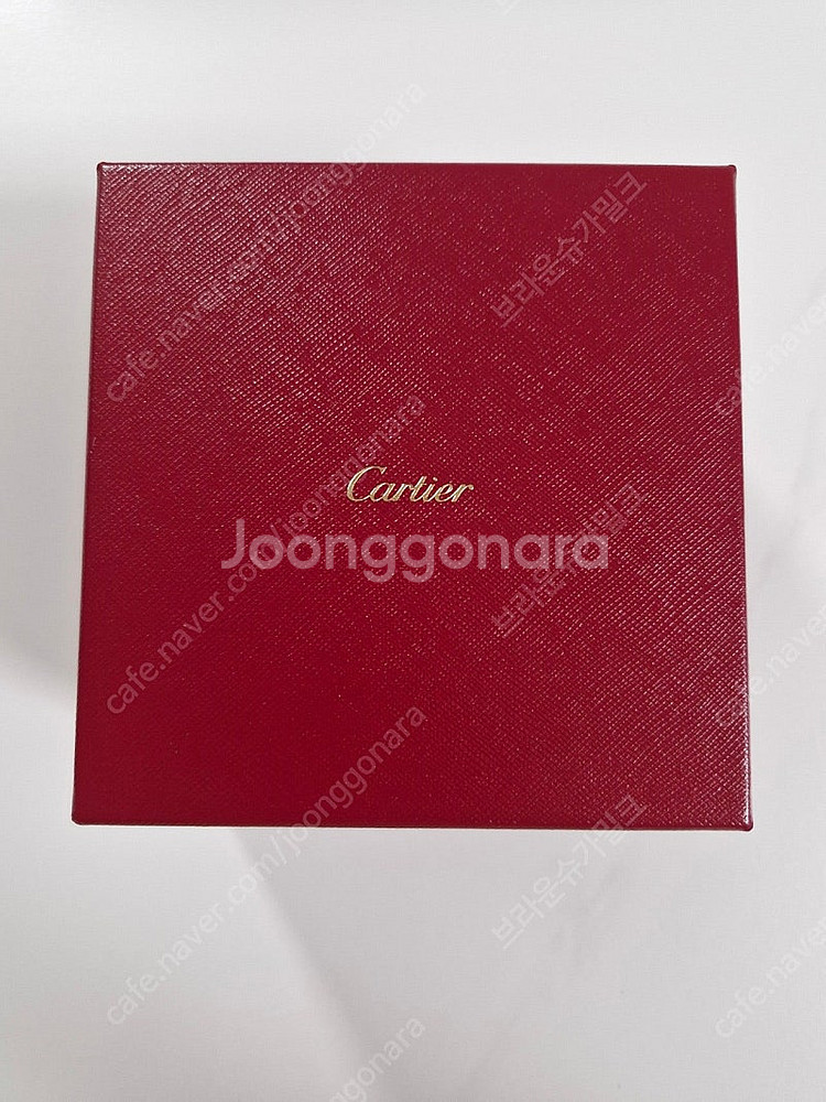 까르띠에 앵끌루팔찌 케이스 쇼핑백팝니다--0