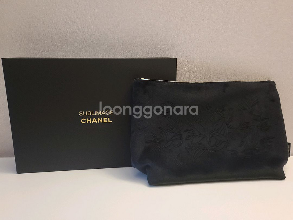 정품) 샤넬 벨벳 파우치 (코스메틱)--0