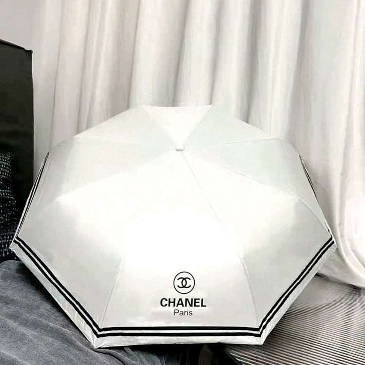 샤넬 우산/양산 겸용 선물용도 새상품 블랙 무배--5