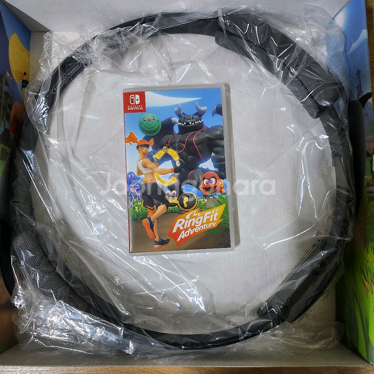 닌텐도 스위치 풀세트+링피트+게임 3가지--5