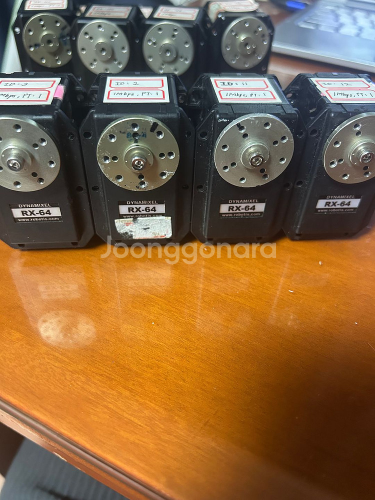 다이나믹셀 모터 판매합니다! (RX-64 (4개) / MX-64AR (4개)--1