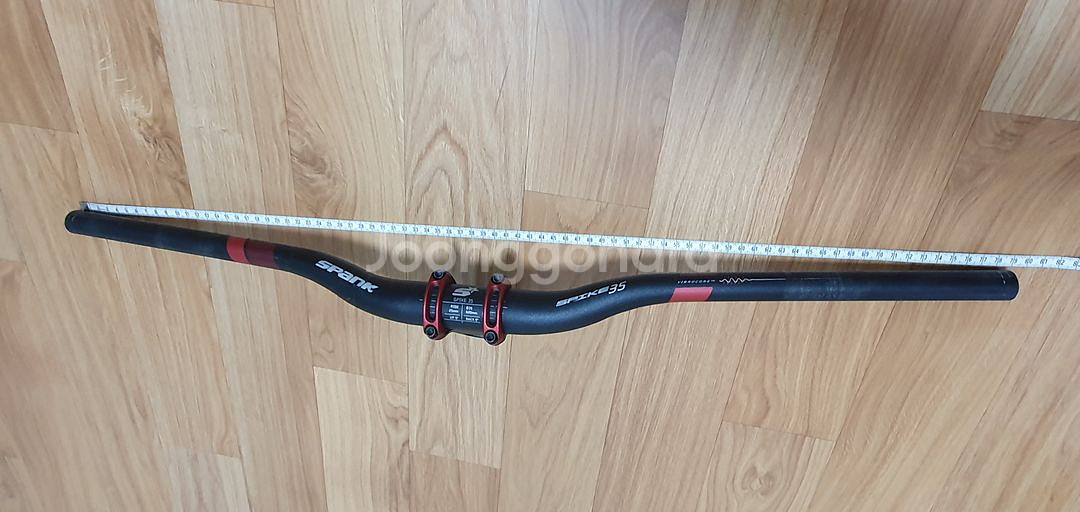 spank spike35 핸들바, spank 스템--0