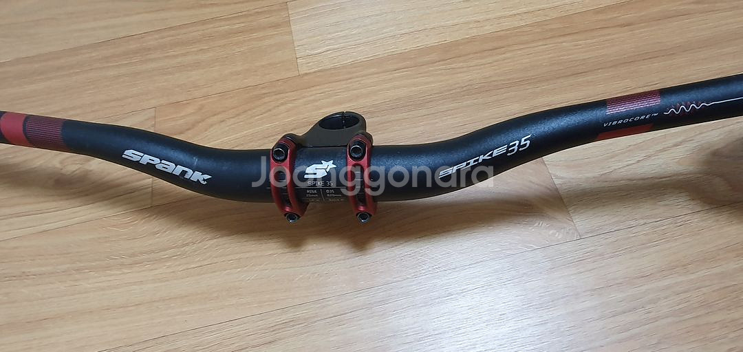 spank spike35 핸들바, spank 스템--3