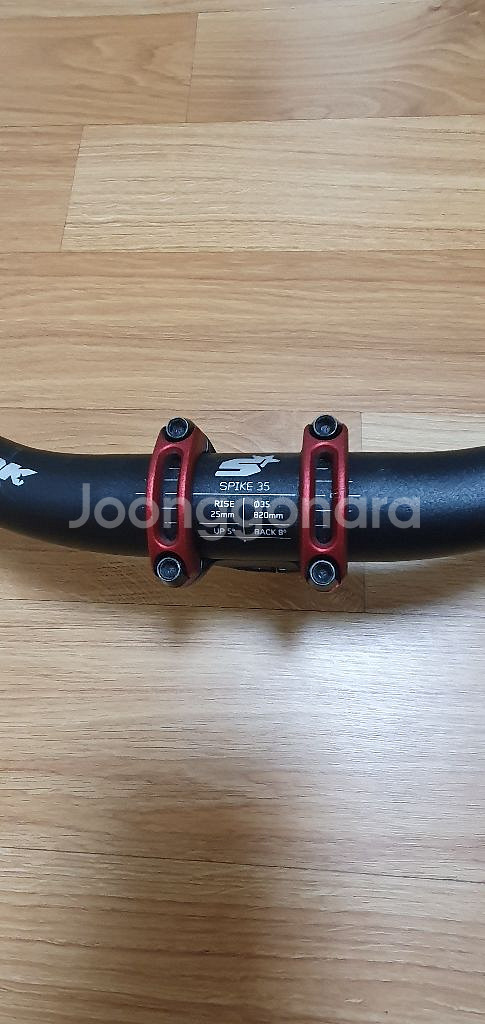 spank spike35 핸들바, spank 스템--5