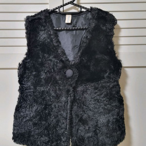 블랙털 베스트. 프리사이즈