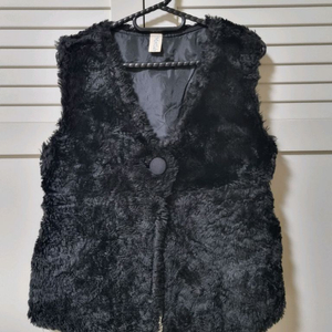 블랙털 베스트. 프리사이즈