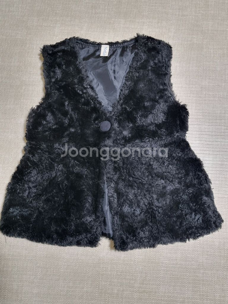 블랙털 베스트. 프리사이즈--2