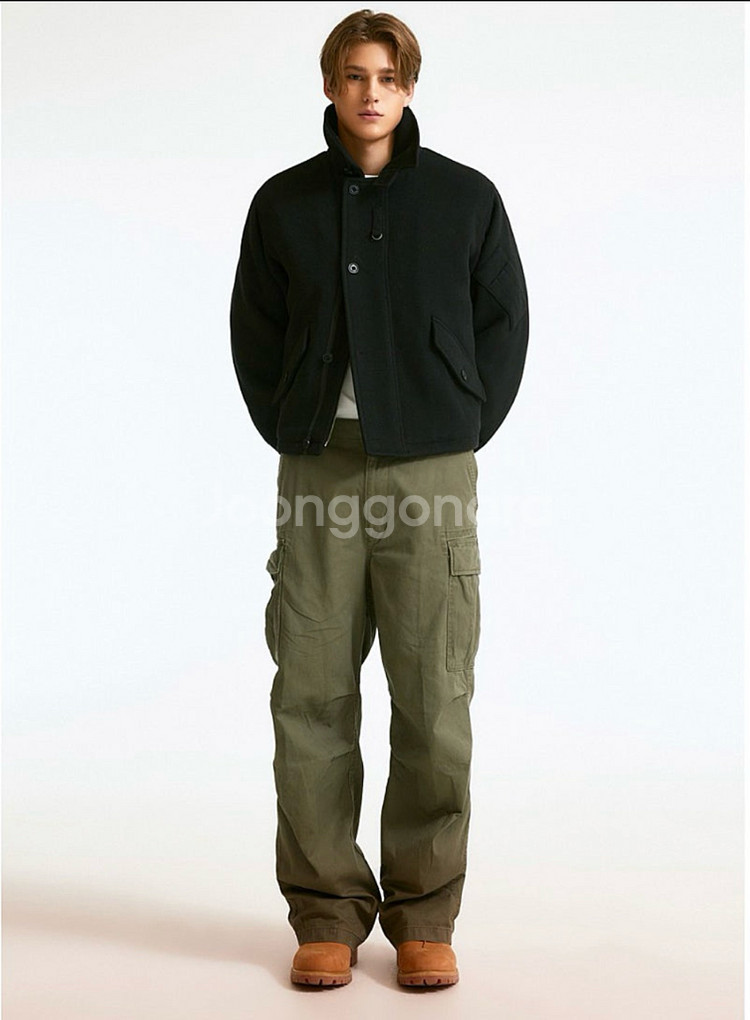 [새상품] W.A.U mk3 모직자켓 블랙,네이비 L(105)사이즈--8