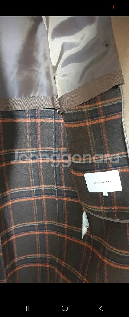 liberclassy 핸드메이드 카멜 더블 롱 코트--6