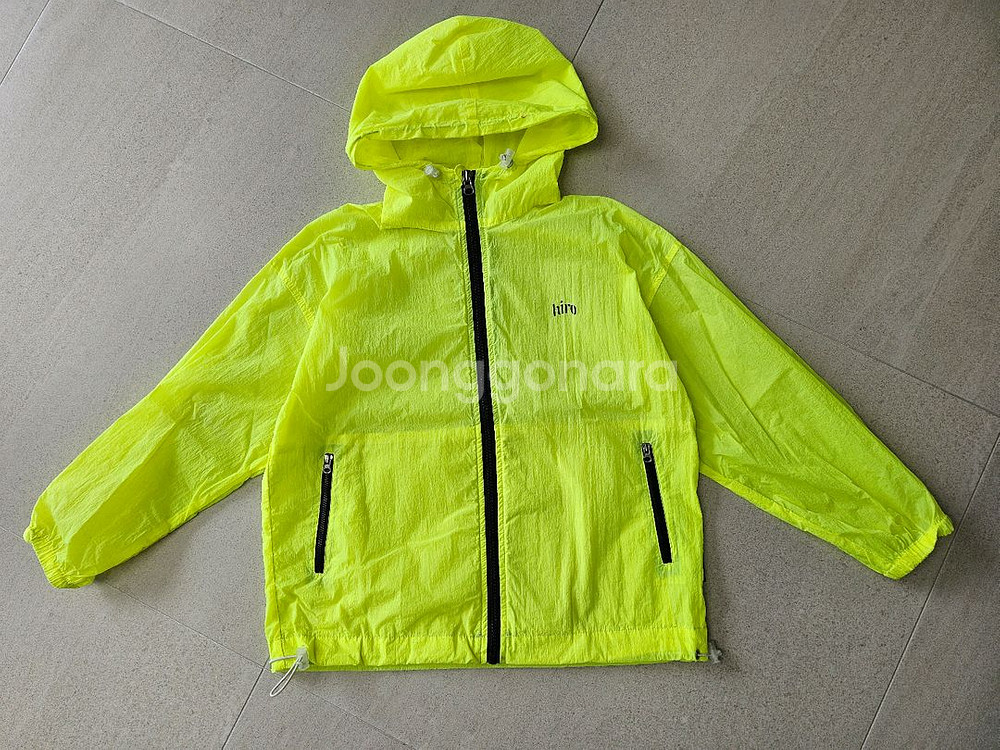 히로 형광 바람막이 자켓 140--0