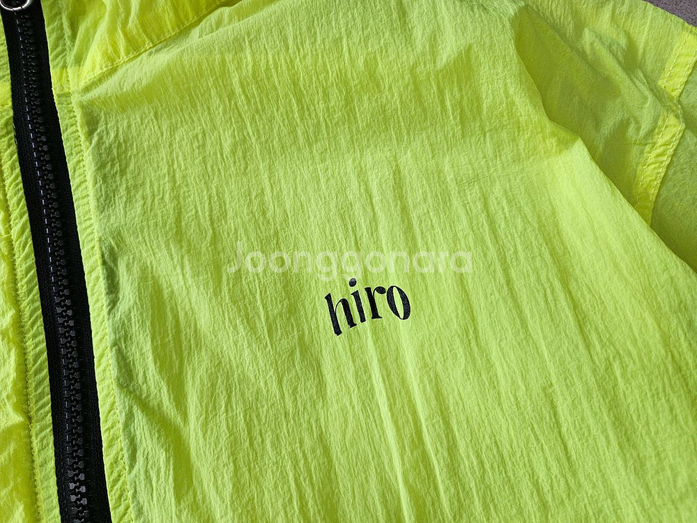 히로 형광 바람막이 자켓 140--2