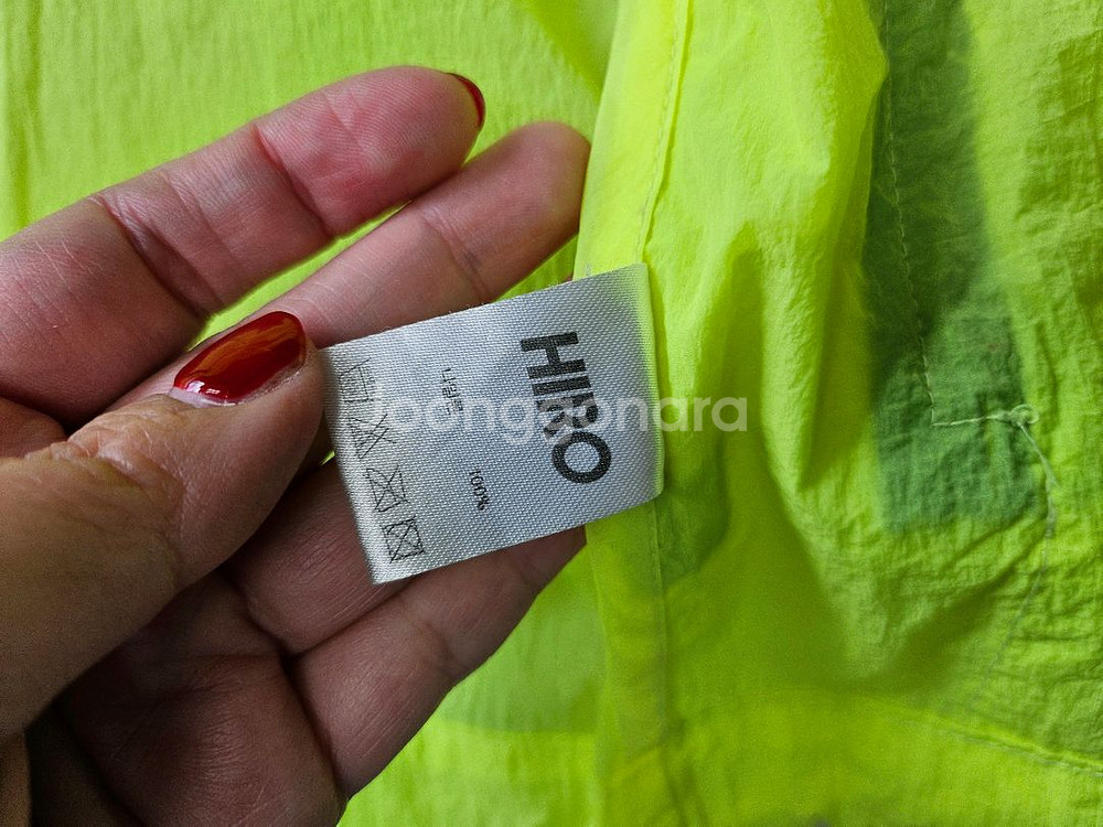 히로 형광 바람막이 자켓 140--4