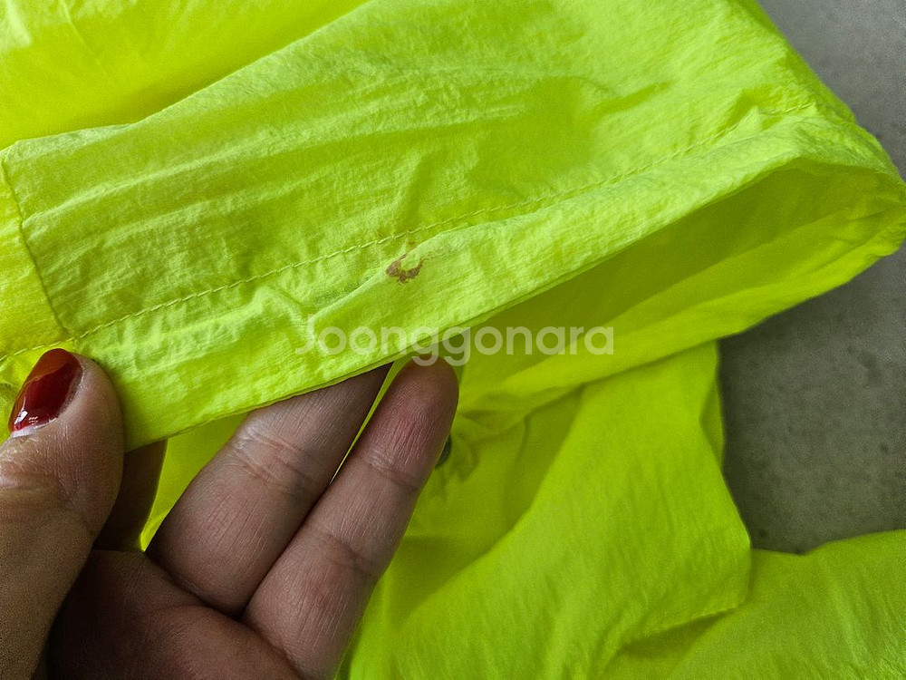 히로 형광 바람막이 자켓 140--9