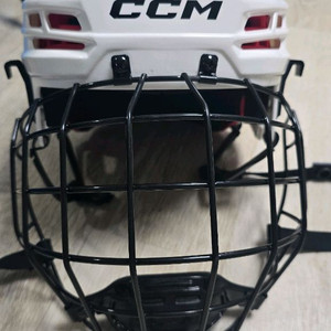 아이스하키 헬멧 CCM TACKS 70 Combo (white) / S 사이즈