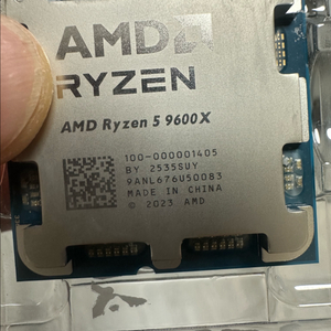 AMD 라이젠 5 9600X CPU (알리) + 기본쿨러