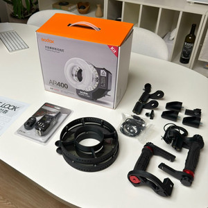 고독스 링플래시 AR400 + FT-16 동조기 + 핸들키트