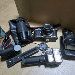 펜탁스 K2 필름 카메라 세트