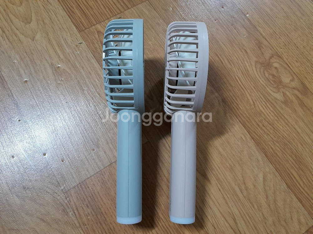 손풍기 2개 일괄 손 선풍기 휴대용 무선 KINSCOTER--3