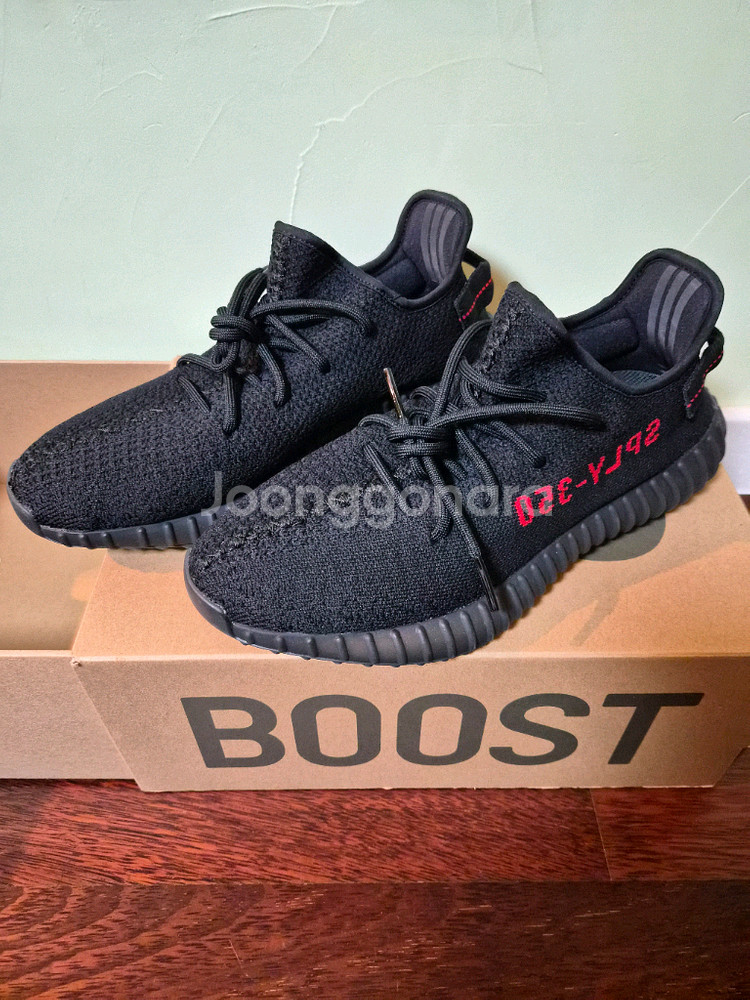 아디다스 이지부스트 350 브레드 275 사이즈 (잡화 번호 1)--1