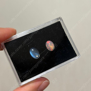 최종가 원석 블루 문스톤 나석 1.94ct 한미