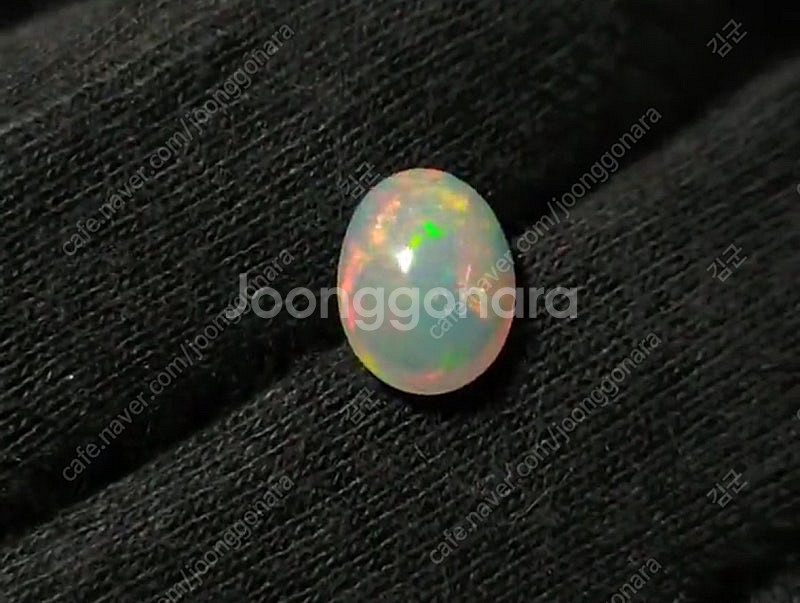 최종가 원석 블루 문스톤 나석 1.94ct 한미--8