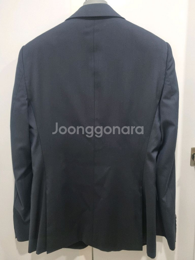 남성 솔리드옴므 우영미 정장 자켓 네이비--2