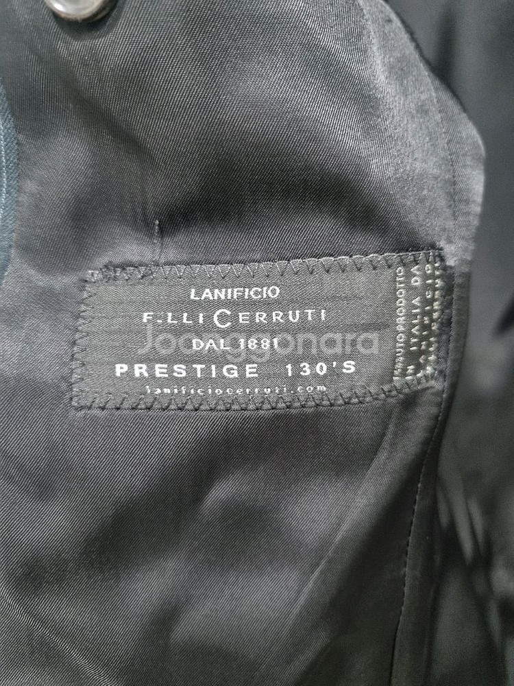 남성 솔리드옴므 우영미 정장 자켓 네이비--4