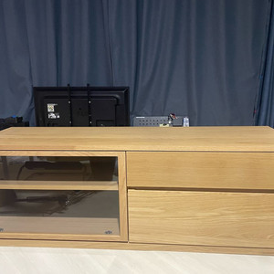 원목 TV장 수납장 (18만원 무인양품 150cm, 서울종로