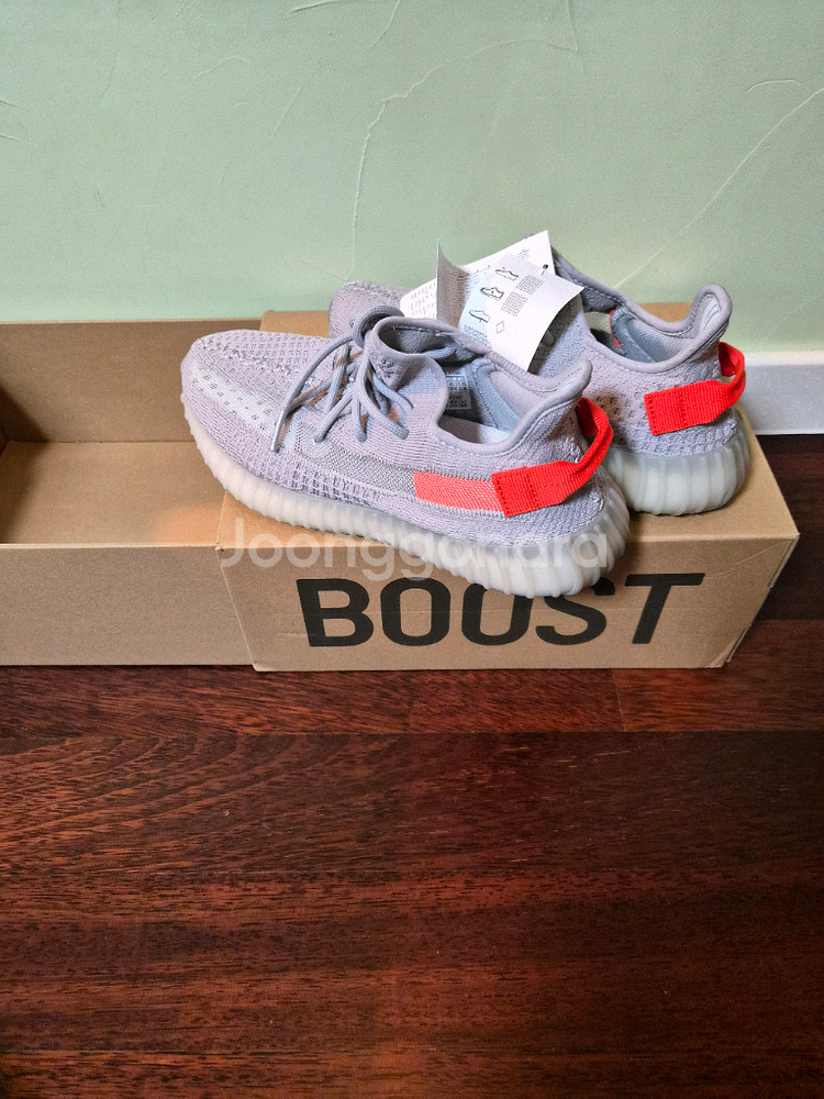 아디다스 이지부스트 350 테일라이트 사이즈 275 (잡화 번호 3)--4