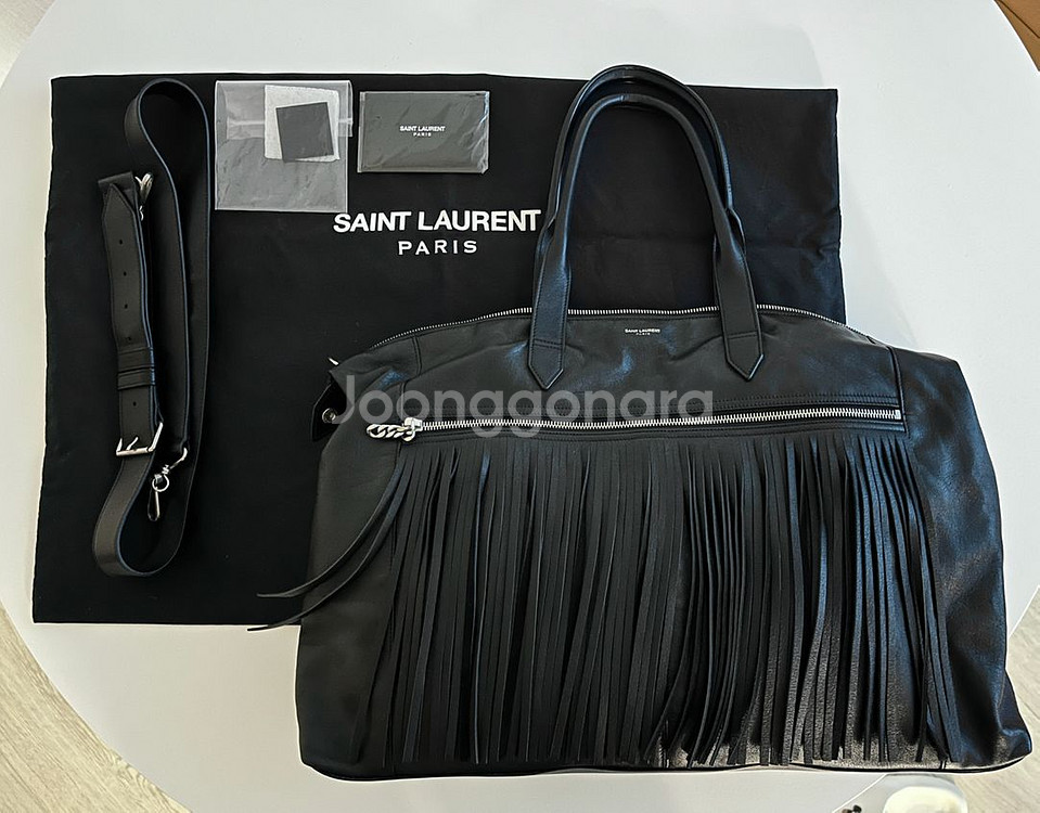 bts 지민 착용 생로랑 가방--2