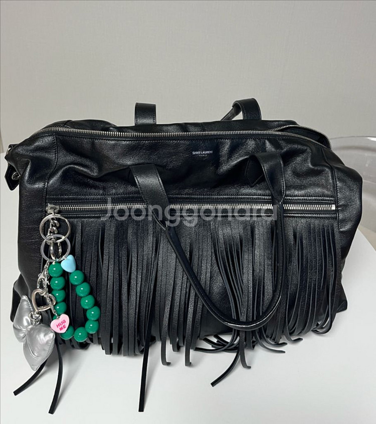 bts 지민 착용 생로랑 가방--1