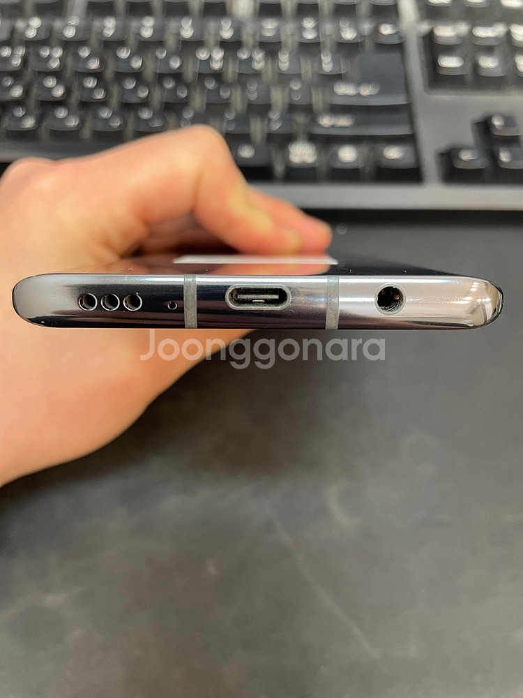 LG벨벳 그레이 128GB 무잔상 상태좋은 중고14만팝니다.--4