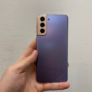 갤럭시S21 팬텀바이올렛 256GB 무잔상 가성비좋은 중고18만6cjs팝니다