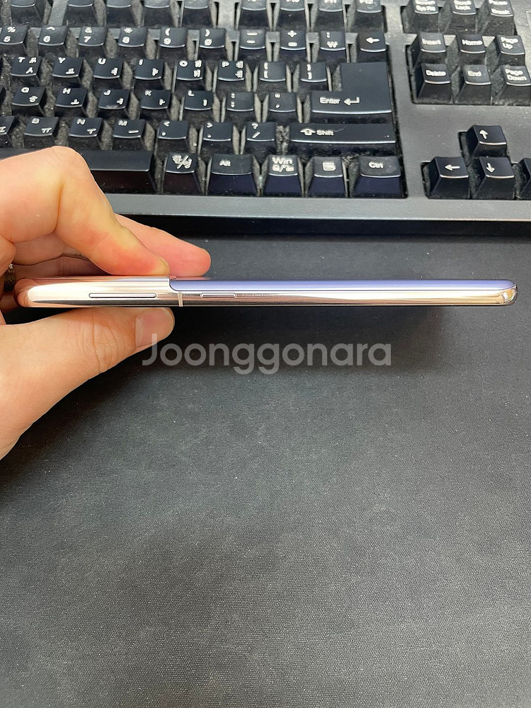 갤럭시S21 팬텀바이올렛 256GB 무잔상 가성비좋은 중고18만6cjs팝니다--3