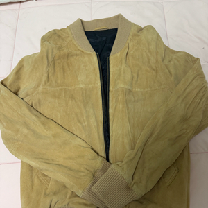 아미 스웨이드 봄버자켓 베이지 L사이즈