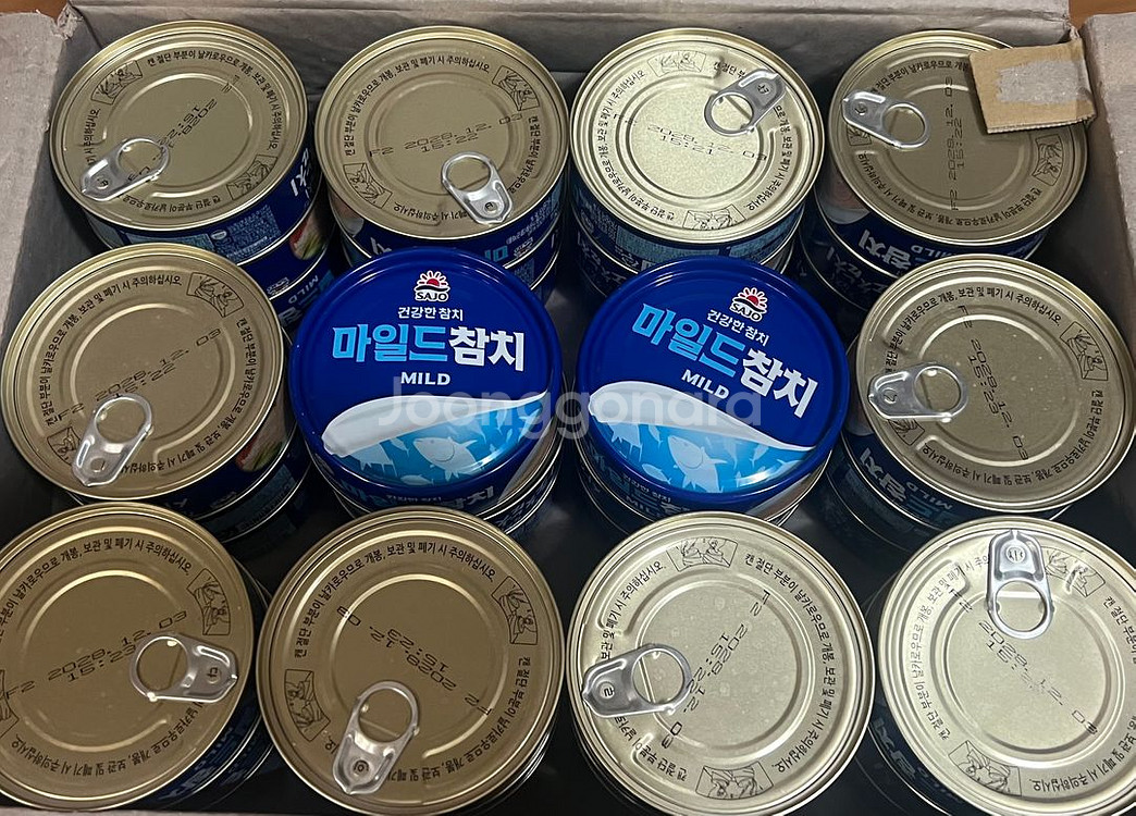 택배비무료 / 사조 마일드 참치 200g 36캔 1박스--0