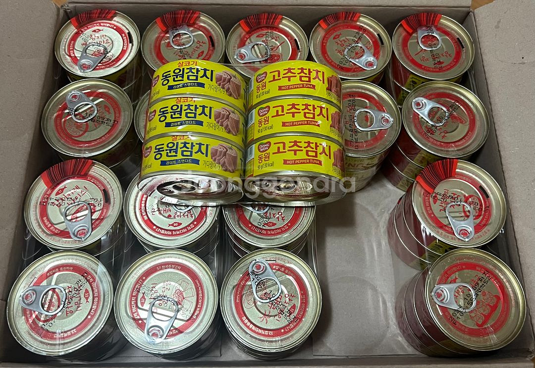 무배/ 동원라이트참치90g30캔/동원고추참치90g30캔--0