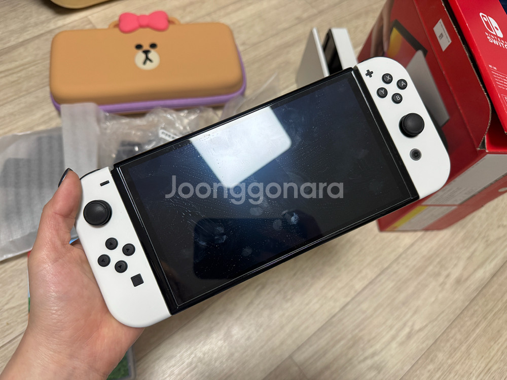닌텐도 스위치 OLED 화이트--1