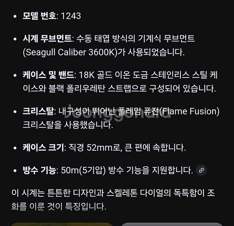 인빅타 러시안 다이버 오토매틱 스켈레톤--8