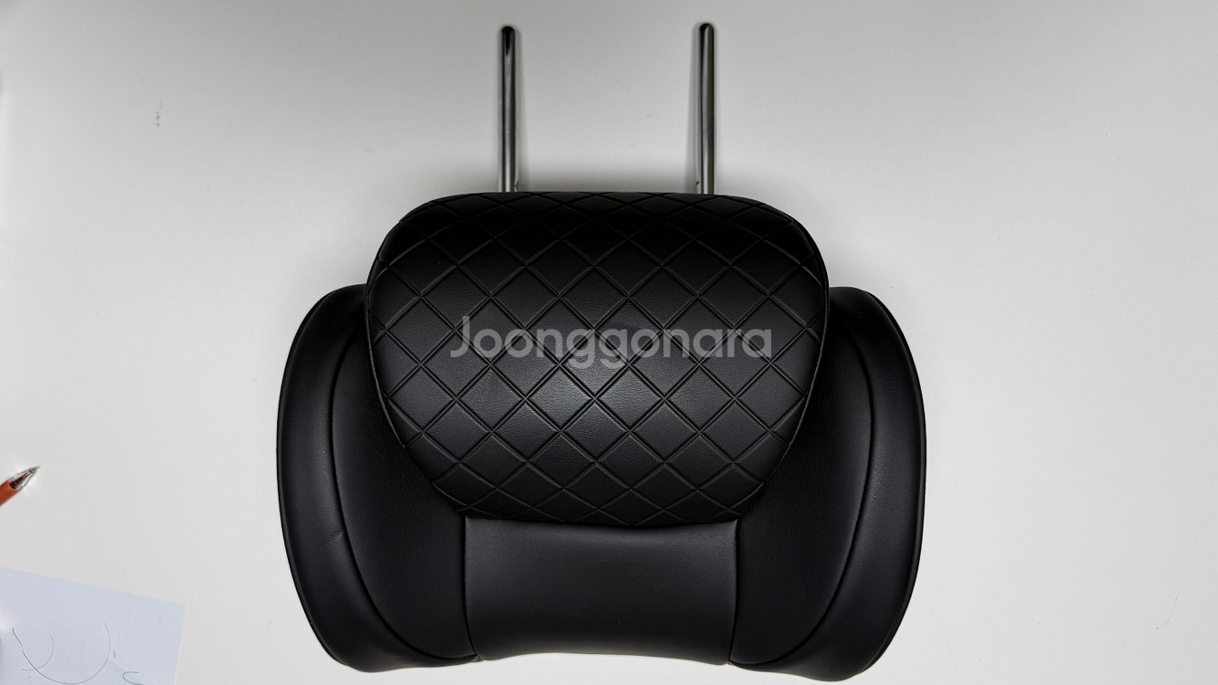 아임반 SP누빔 2세대 헤드레스트 차량용 목쿠션 자동차 목베개 k8사용 블랙색상--0