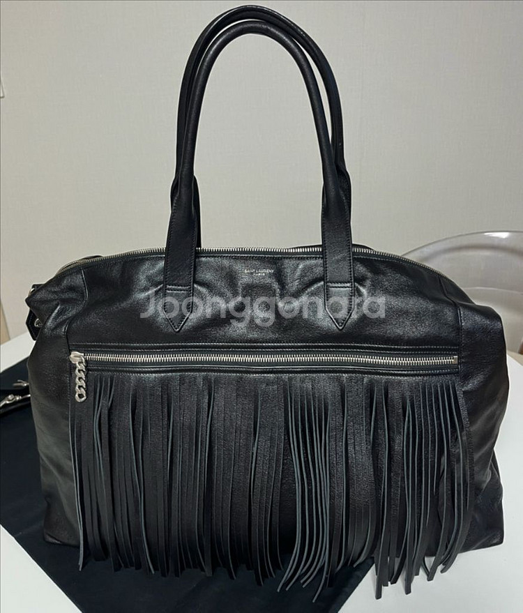 bts 지민 착용 생로랑 가방--3