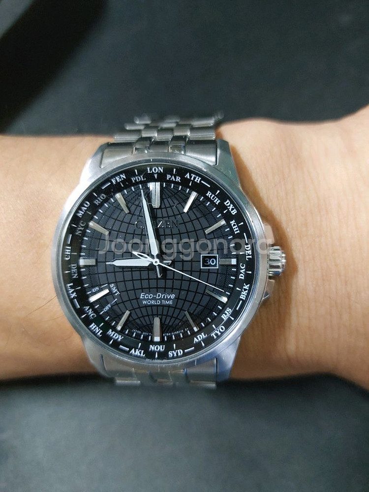 시티즌 월드타임 퍼페츄얼캘린더 광충전방식--0