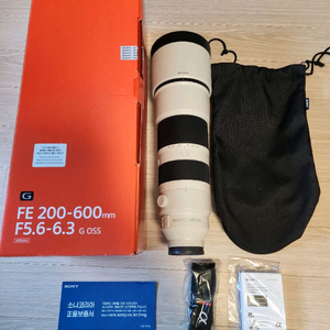 소니코리아 정품 sel200600g fe 200-600mm f5.6-6.3 g oss