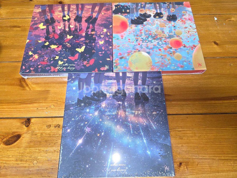 qwer 3집 미니앨범 미개봉 세트--1