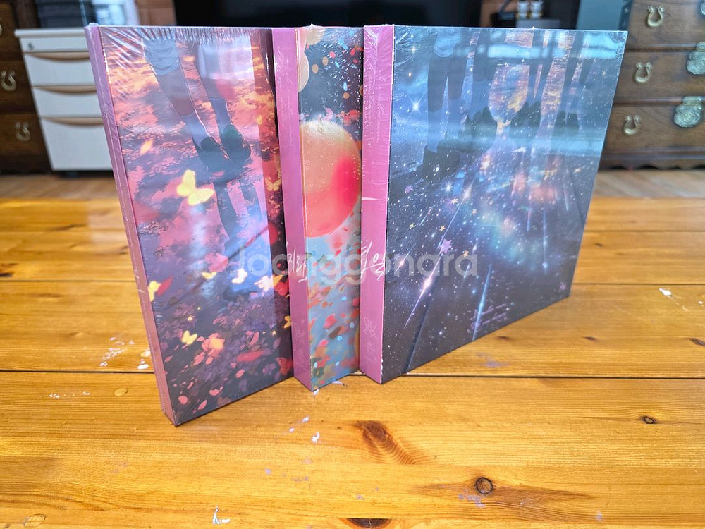 qwer 3집 미니앨범 미개봉 세트--0