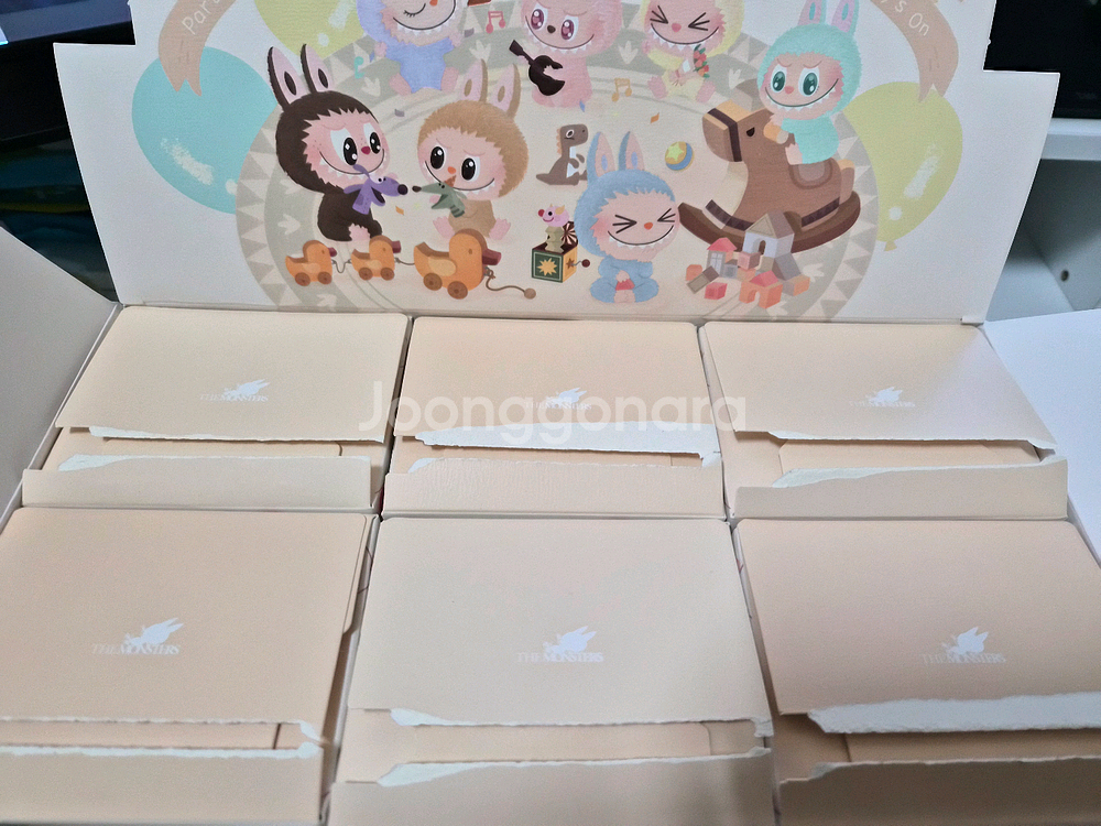 라부부2세대 나랑같이 놀자 시리즈 풀박 박스개봉--1