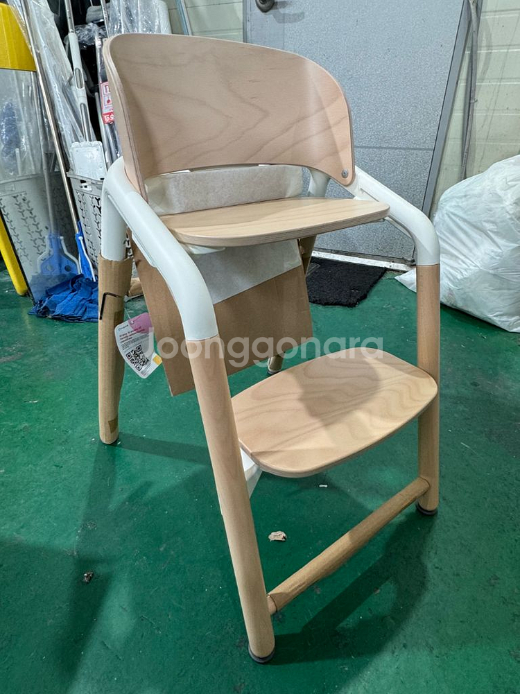 개봉 미사용 부가부 지라프 하이체어 유아의자.--1