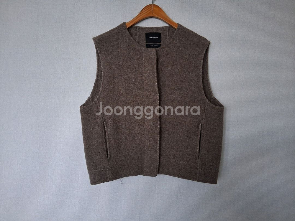 애프터글로우 핸드메이드 베스트--1