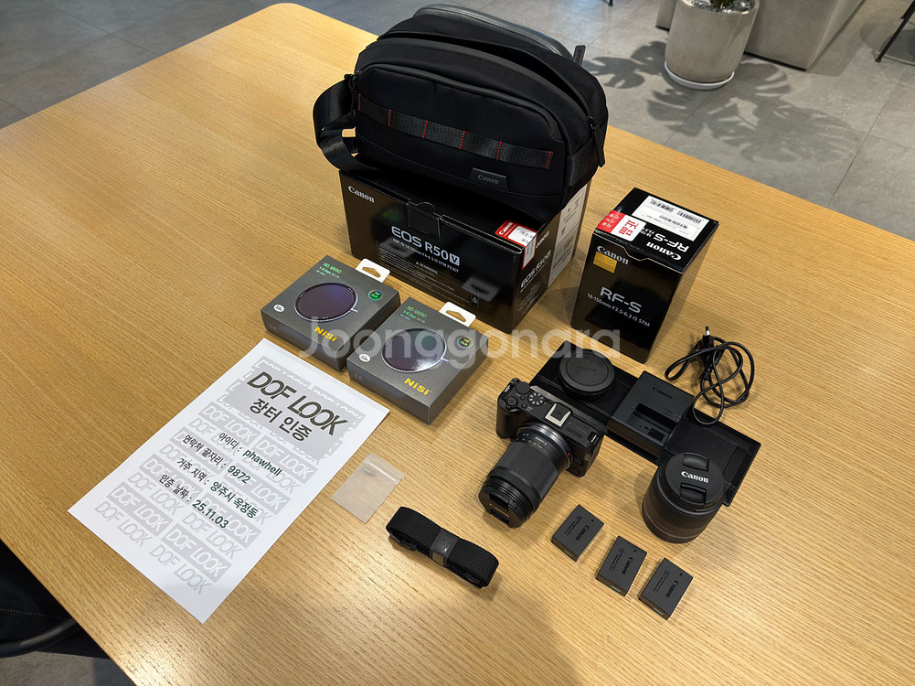 캐논 EOS R50v 14-30mm + 15-150mm + 니시vnd필터--0